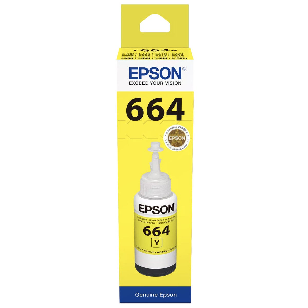 Muste C13T66444A T6644 Keltainen