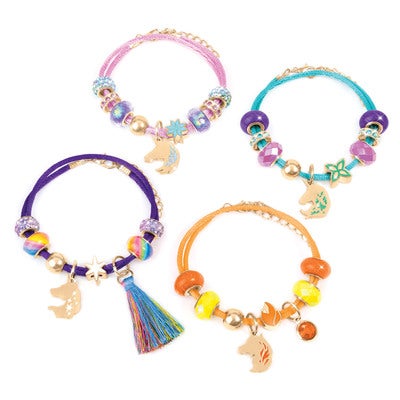 Armbånd Unicorn Academy - Enchanted Unicorn Charms Bracelet Kit