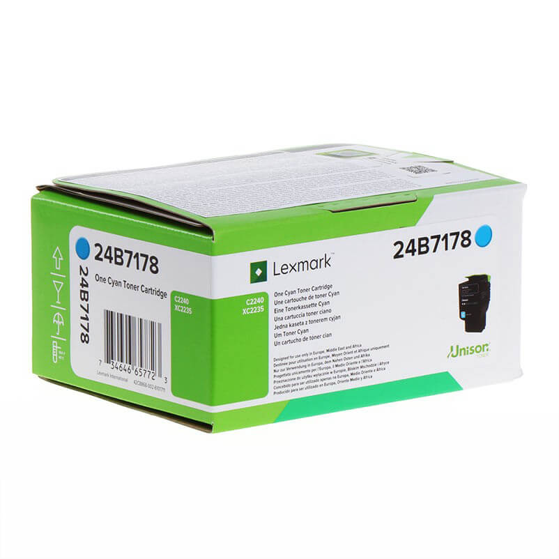 Toner 24B7178 Cyan, Return