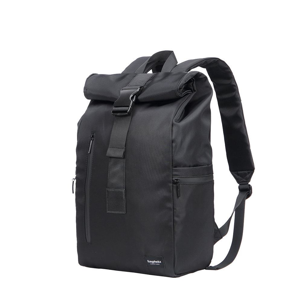 KUNGSBACKA Backpack Ragnar 15,6" Rolltop Black