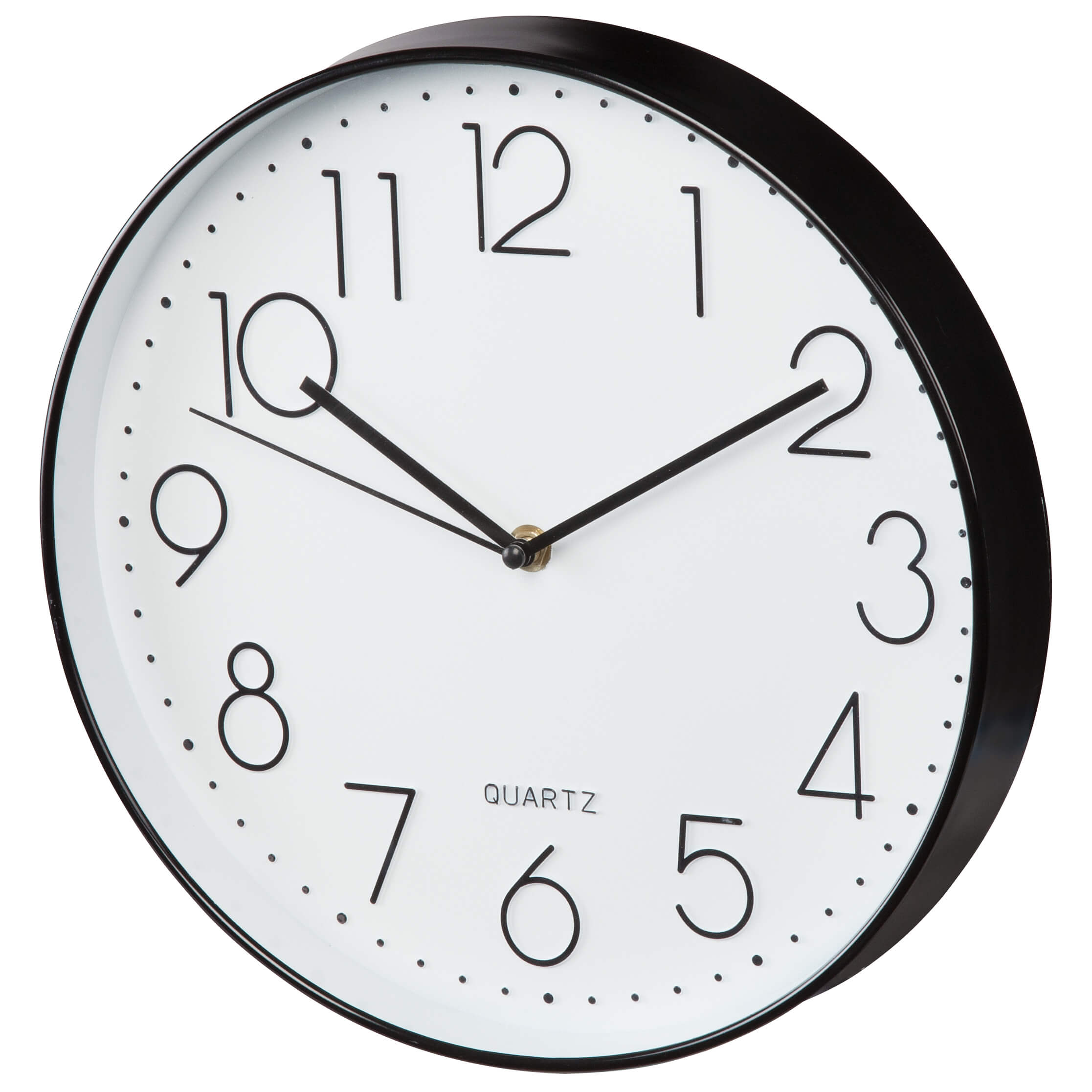 HAMA Wall Clock Elegant Black/White