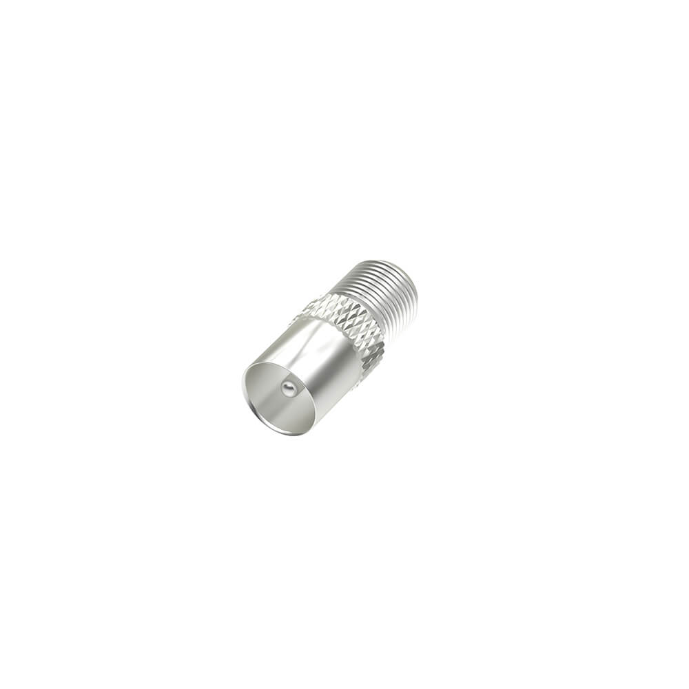 Satellitmottagare-adapter F-uttag - Koax-kontakt