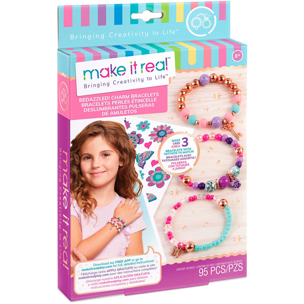 Armbånd Bedazzled! Charm Bracelets Blooming Creativity