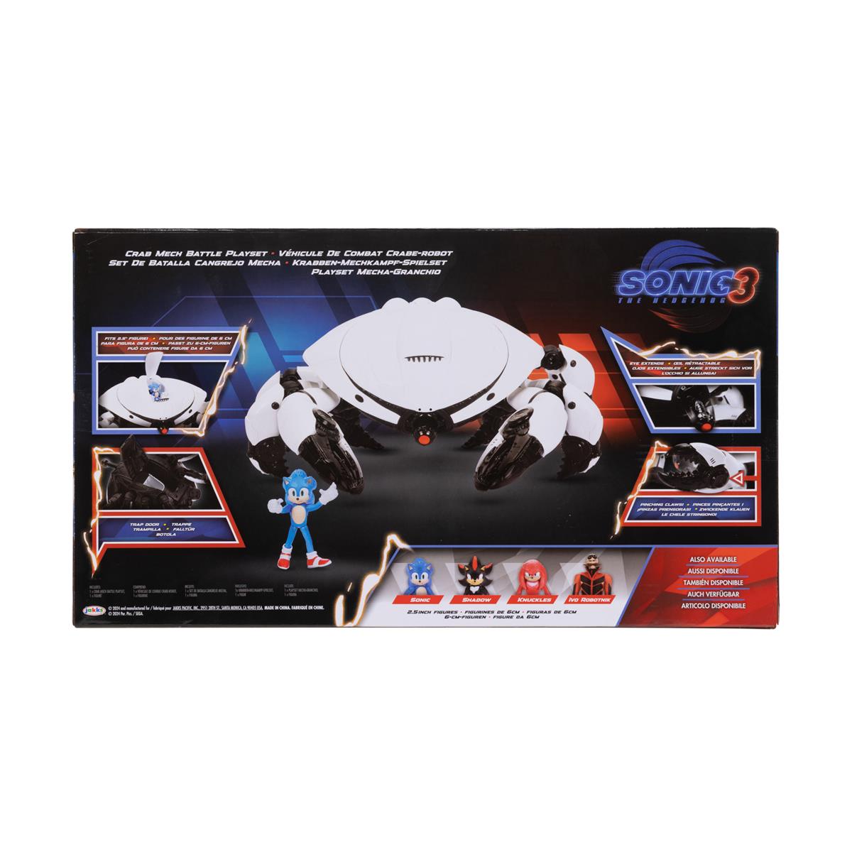 Sonic The Hedgehog 3 (Movie) 2.5 Inch Playset