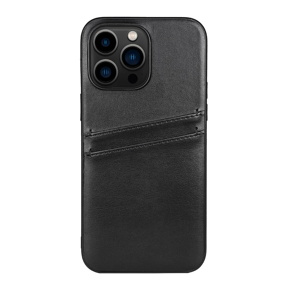 Mobilskal PU Svart - iPhone 14 Pro Max 