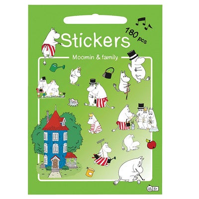 Stickers Moomin & Family (180 Stickers)