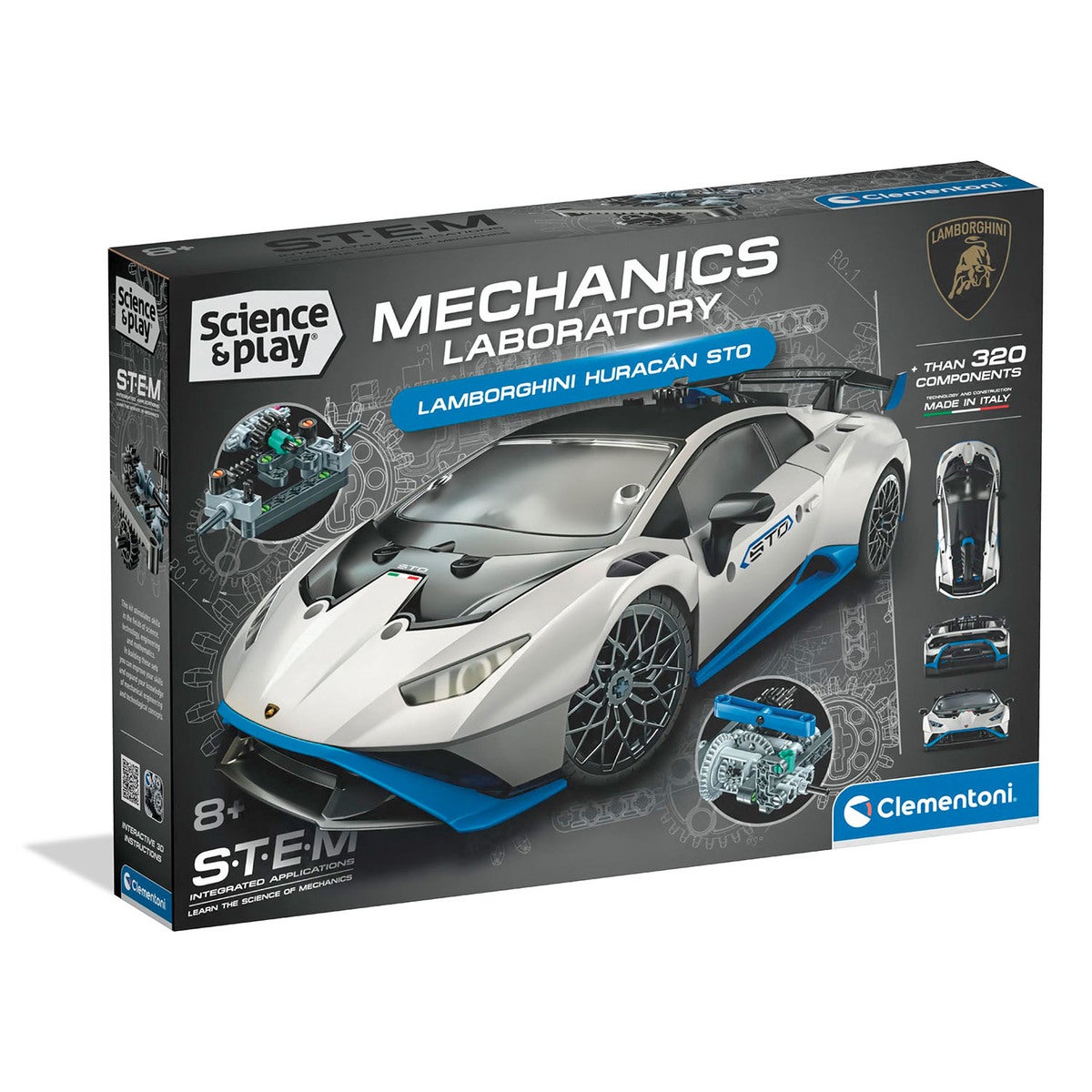 CLEMENTONI Science and Play Mechanics Lamborghini