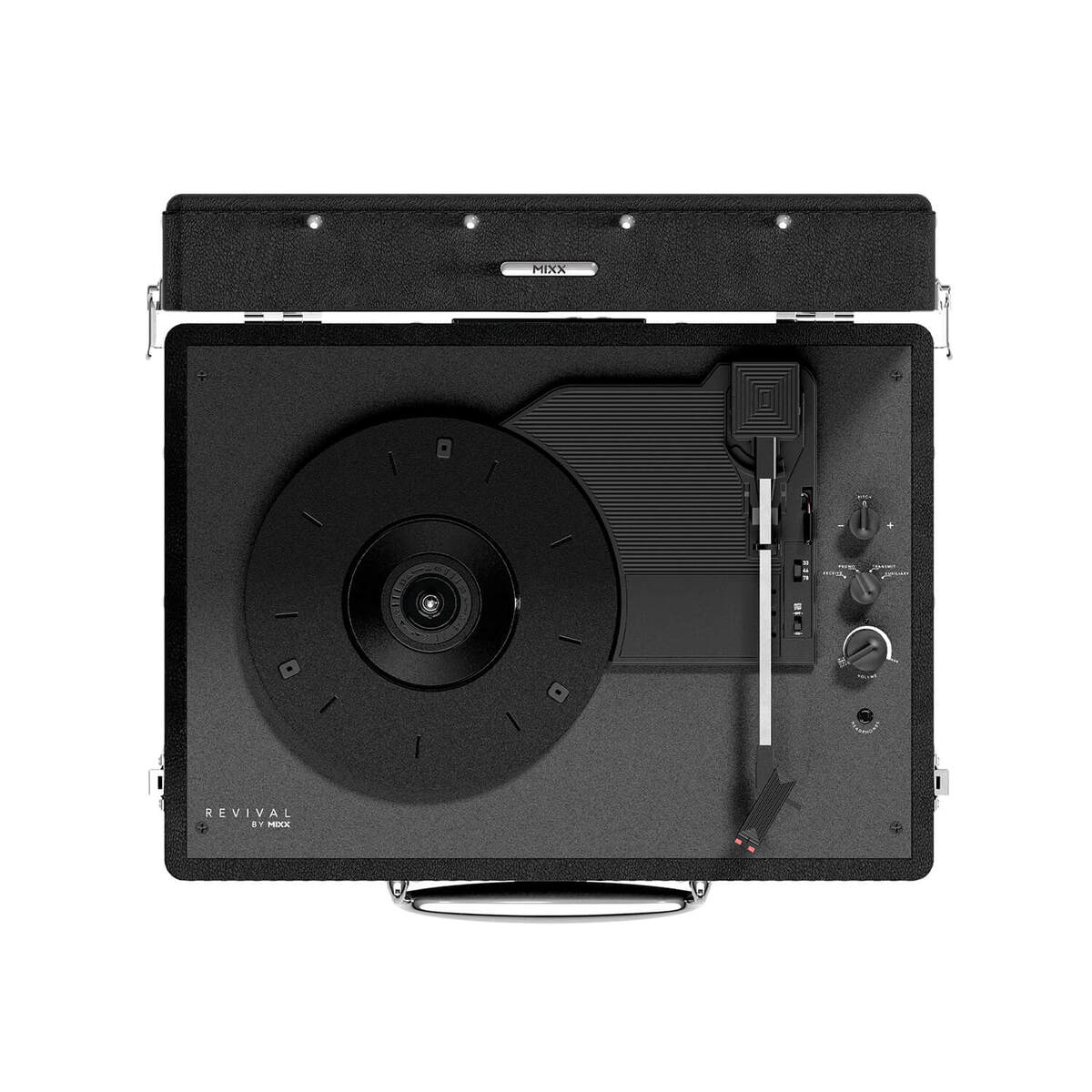 Record Player Revival 55 Stereo Black - Tura Scandinavia