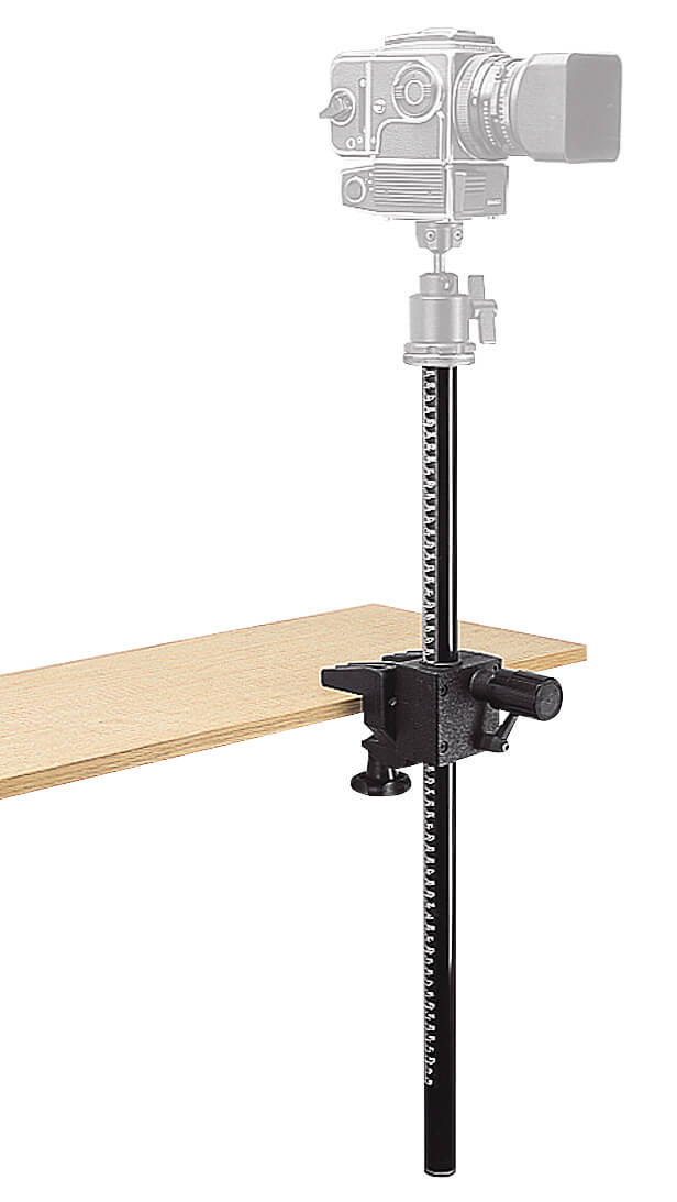 131TC Table Attached Tripod C Post, Black