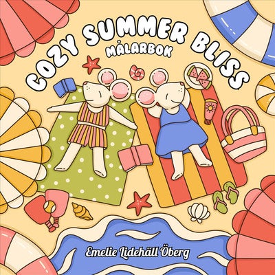 Målarbok: Cozy Summer Bliss