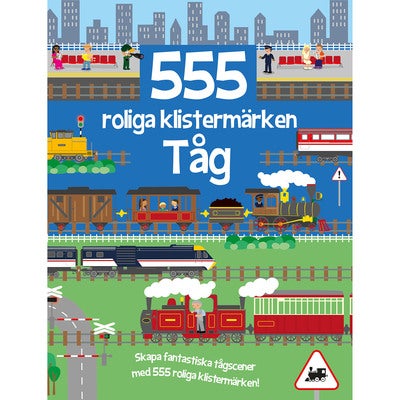 555 roliga klistermärken: Tåg