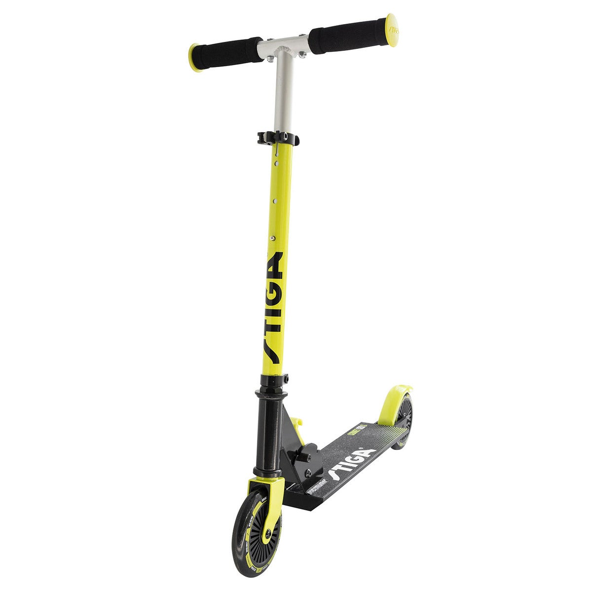 Kick Scooter Comet 120-S Musta/Lime