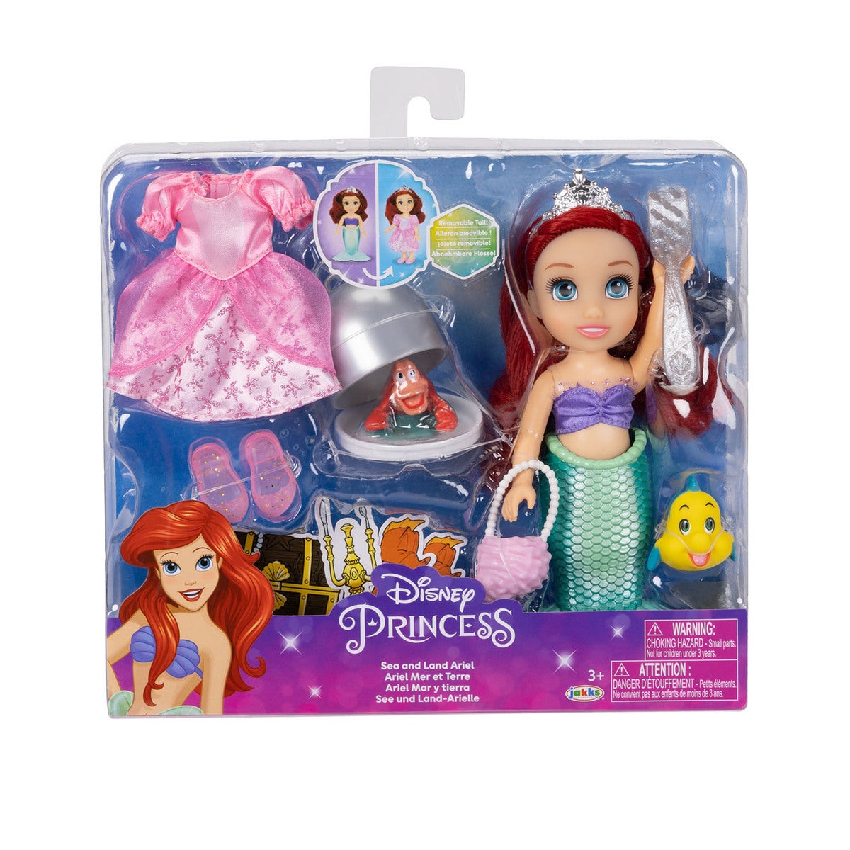 Dukke Petite Doll w/ Extra Fashion Ariel 15cm