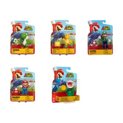 Figur Mario 4" Figure (Assorted W29)