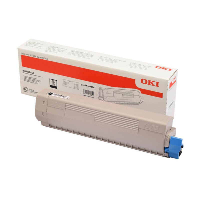 Toner 46443104 Svart Hög Kapacitet