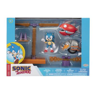 Sonic The Hedgehog 2.5 Inch Diorama Set Classic (Assorted 2)