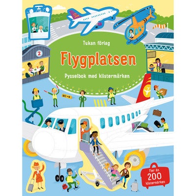 Flygplatsen: Pysselbok med klistermärken