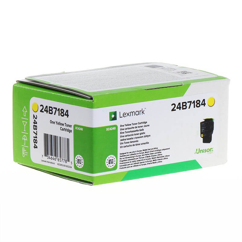 Toner 24B7184 Yellow, Return