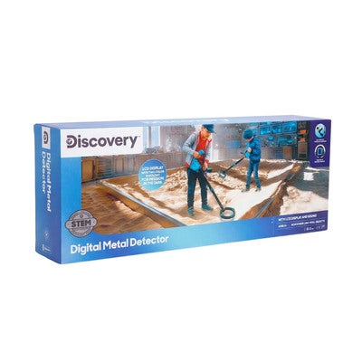 DISCOVERY Metal Detector with searching motion LCD screen
