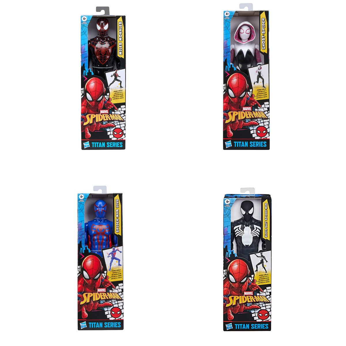 MARVEL Spider-Man 11.5in Figures Classic Heroes -Asst