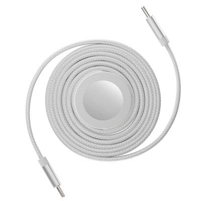 Cable MagStack 2-in-1 USB-C + Apple Watch 1.5 m White