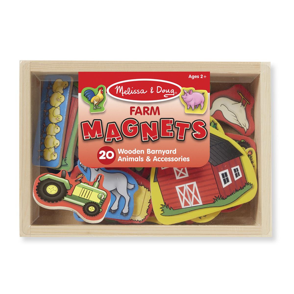 Wooden Magnets Farm