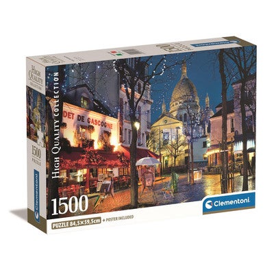 Puslespill 1500 Pcs CB High Quality Collection Paris Montmartre