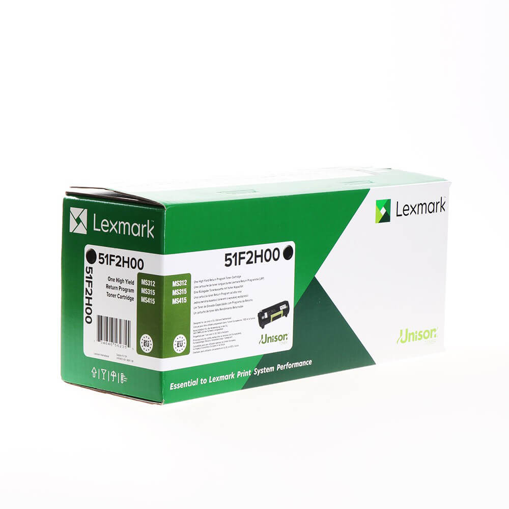 Toner 51F2H00 Musta Suuri Kapasiteetti, Return