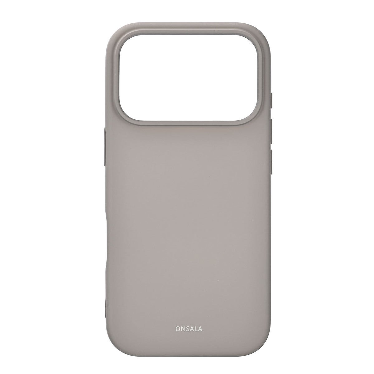 Mobildeksel med silikonsfølelse Concrete - iPhone 17 Pro