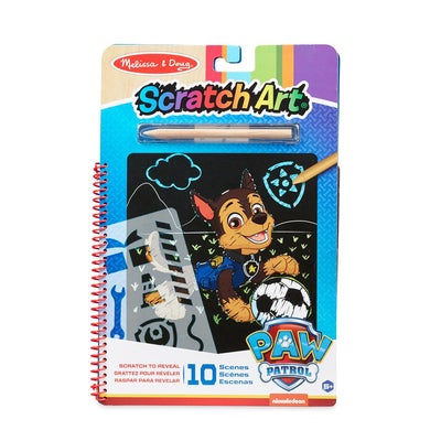 Scratch Art Pad Paw Patrol Chase