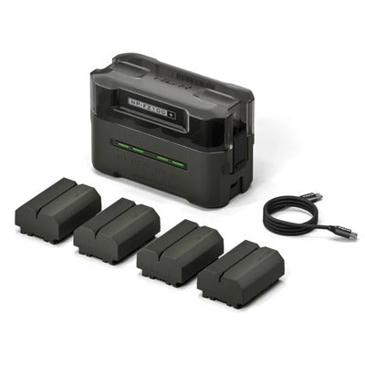 Latausasema NP-FZ100 Akkusarja Vihreä (4 Paristot)