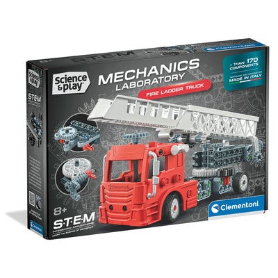 CLEMENTONI Science and Play Mechanics Fire Truck