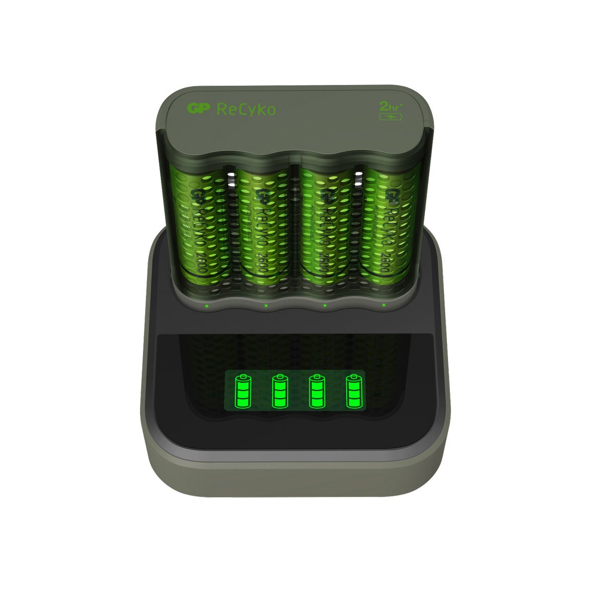 Battery Charger Speed Charger M452 + D451 4xAA 2600mAh