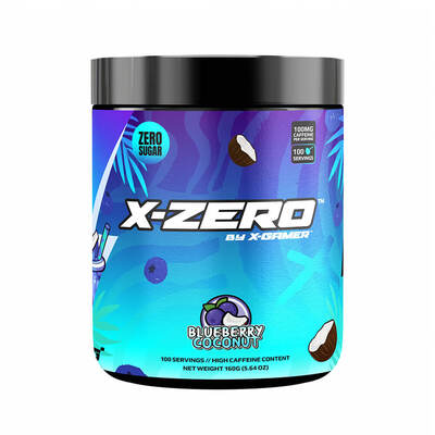 X-Zero 160 g Blueberry & Coconut