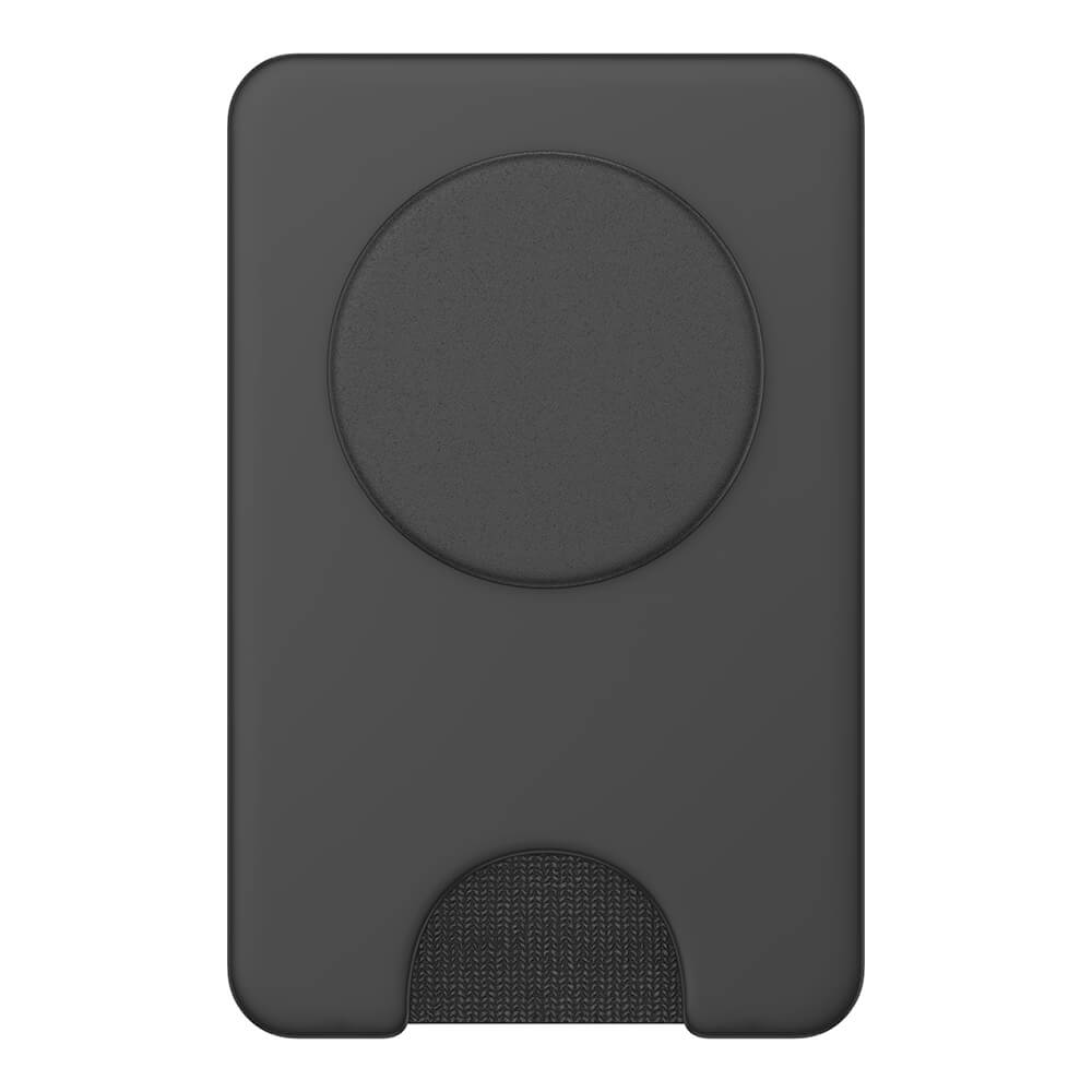 PopWallet+ for Magsafe with Grip Black