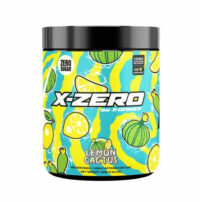 Energidryckspulver X-Zero 160 gram Lemon Cactus