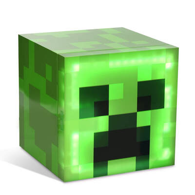 Minikylmälaite Minecraft 6.7L Hiipijä Lohko