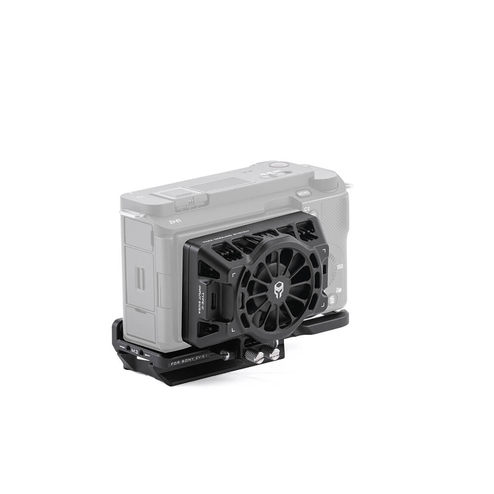 Cooling System Baseplate Kit for Sony ZV-E1 - Black