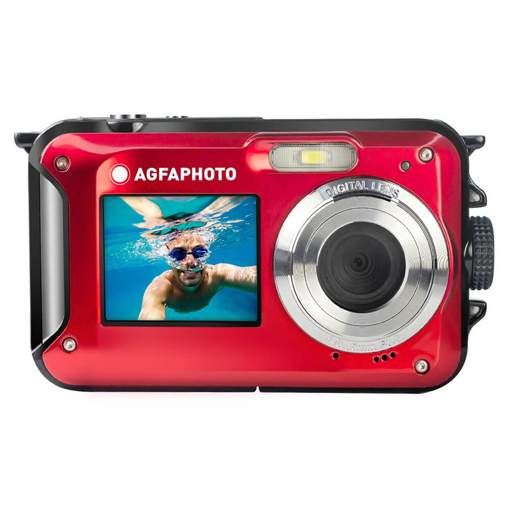 Digital Camera WP8000 CMOS WP 24MP Red Full HD