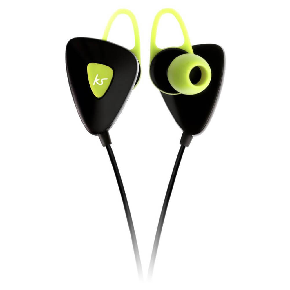 KITSOUND Earphone Trail Sport Green In-Ear Wireless
