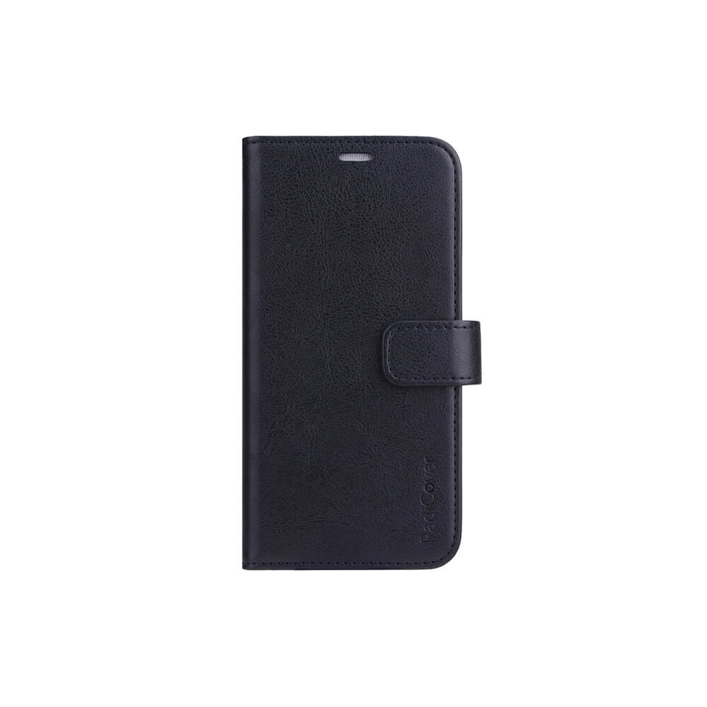 Anti Radiation Mobile Case PU Leather iPhone 13 Pro Flipcover Black