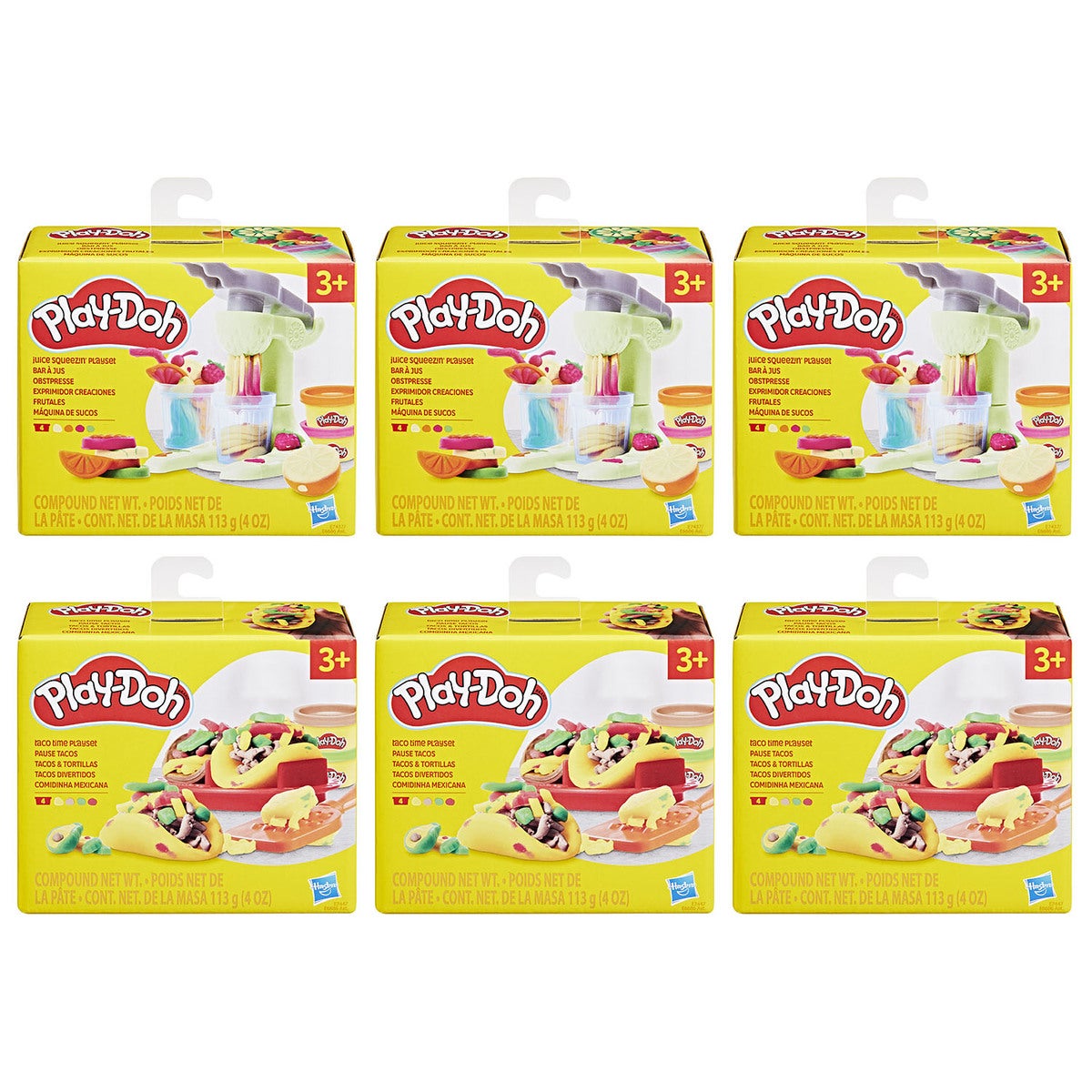 PLAY-DOH Kitchen Creations Playset Foodie Favorites -Asst