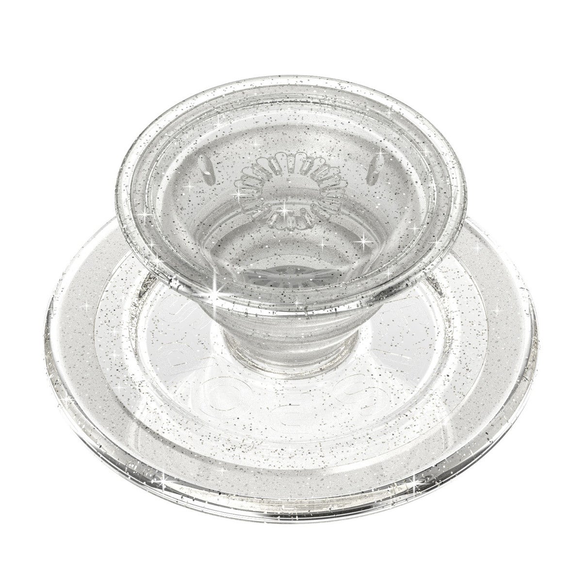 PopGrip Magsafelle Clear Glitter