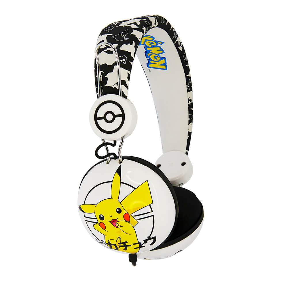 POKEMON Headphone Dome Tween  On-Ear 90dB Japansk Pikachu