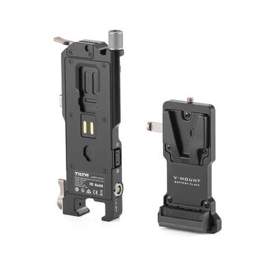 Battery Plate To DJI RS 4 Power Pass-through Plate Kit V Mount