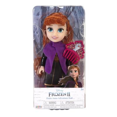 Frozen 6 Inch Petite Doll With Comb Adventure Anna