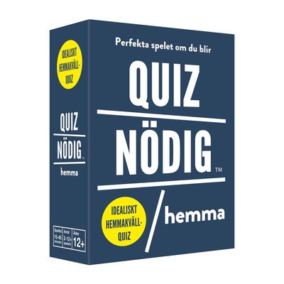 Peli QuizNödig - Hemma (SE)