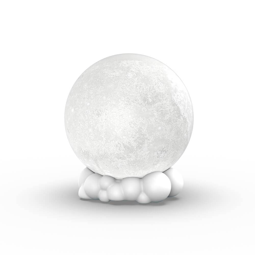 Kaijutin Moon Globe Moniväri Valaistuksella 