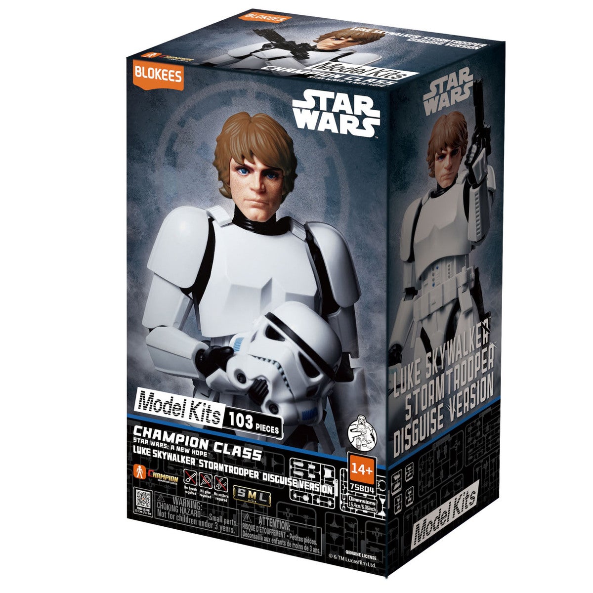Star Wars Champion Class EP4 Luke Skywalker Stormtrooper