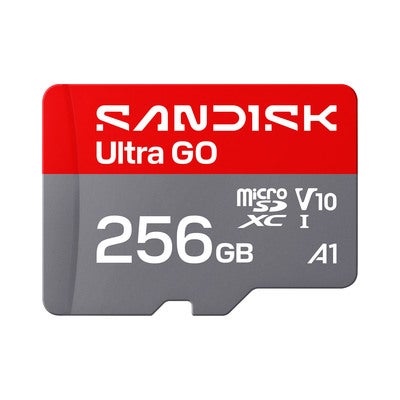 MicroSD Ultra GO 256GB 1 190MB/s C10 UHS U1 A